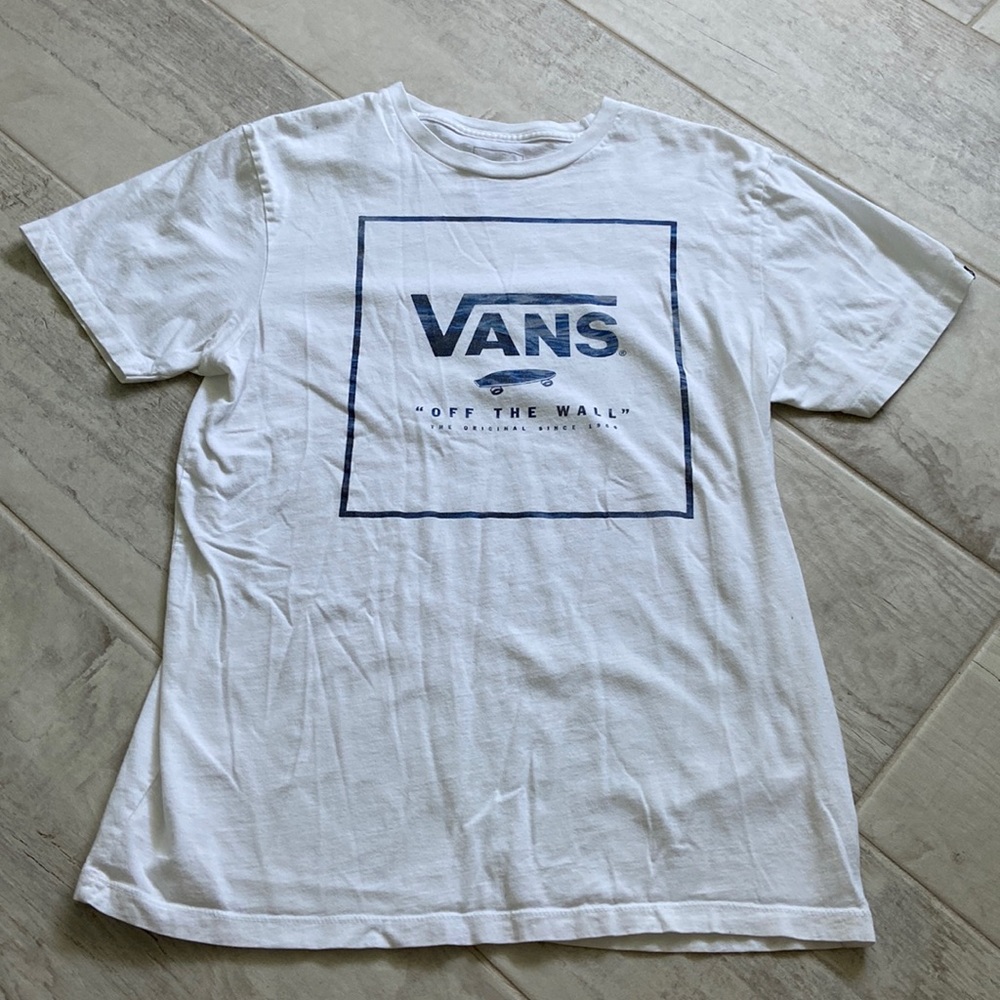 Vans white t-shirt